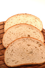 three slices of rye