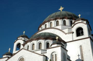 Fototapeta premium st. sava temple