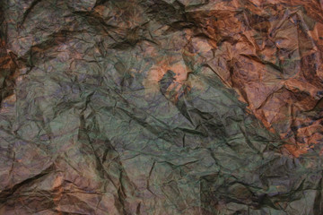 camouflage folded paper