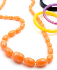 amber necklace and bracelets
