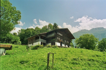 Fototapeta na wymiar schweizer landschaft