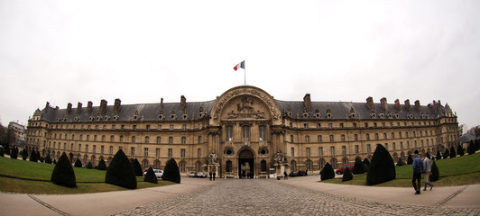Fototapeta na wymiar france, paris: les invalides hotel