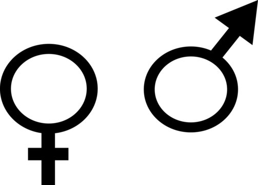 symbole homme femme