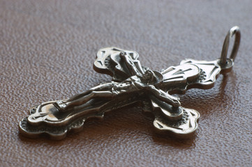 silver crucifix
