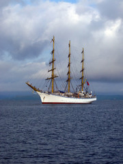 Fototapeta na wymiar sailing ship