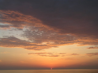 nuages du soir