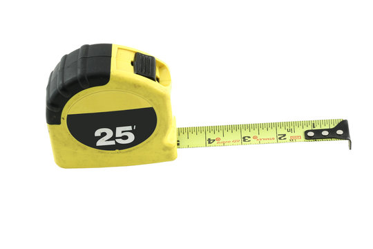tools 009 measuring tape isolated