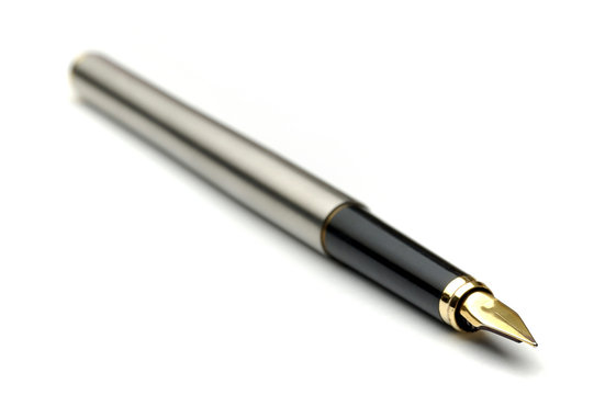 golden fountain pen