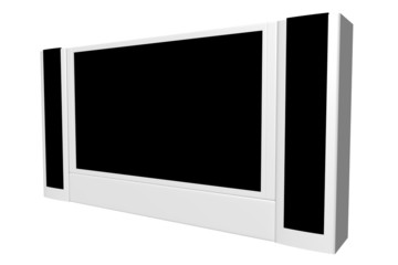 wide screen tv set