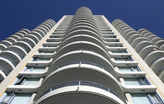 white building