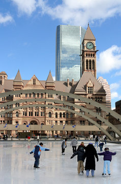 Toronto Old City Hall Skating Rink