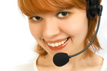 girl operator