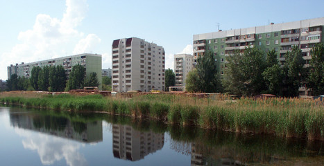 houses near river