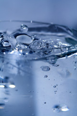 burbujas de agua