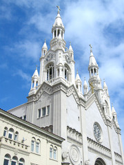 Fototapeta na wymiar st. peter and paul's cathedral