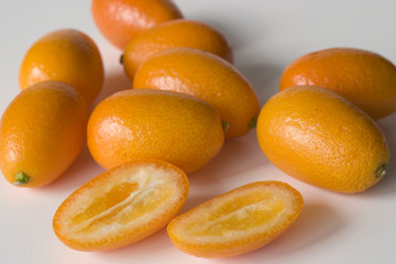 eine handvoll kumquats
