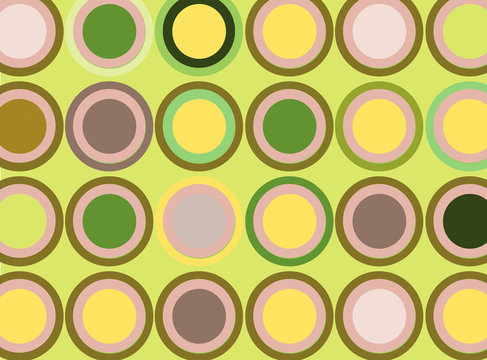 multicolored circles
