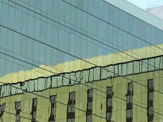 Plakat building reflections