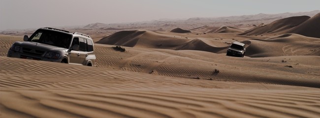 riding the dunes in abu dhabi