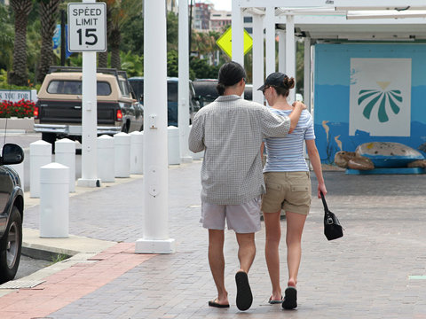 couple on the street