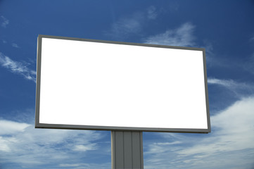 blank billboard, just add your text