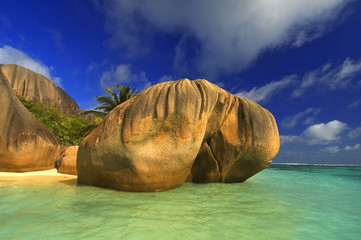 Fototapeta premium seychelles la digue
