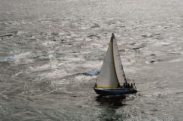 en pleine mer