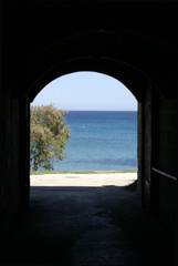 doorway to the sea