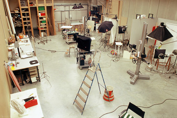 studio photo vue plongeante