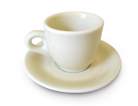 white porcelain coffee cup