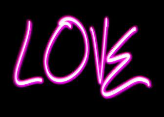 neon love