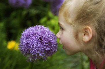 smell the flowers
