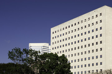 houston courthouse - side view