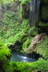 westcave waterfall and pool