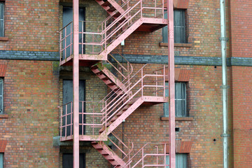 old fire escape