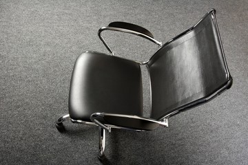 black office chair