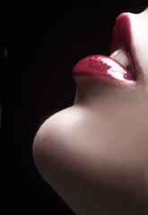 Obraz premium sensual lips