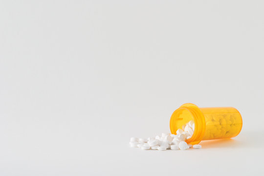 medicine spilling from bottle version 2