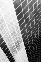 black and white abstract