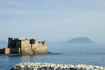 castel in Napoli, Italy 