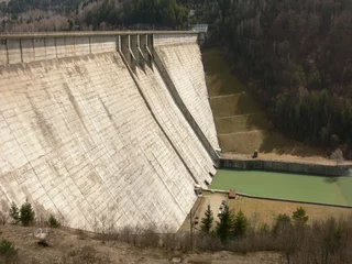 Fotobehang Dam grootste dam in Roemenië