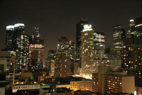 Fototapeta new york city at night