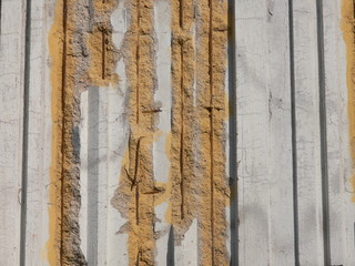 béton éclaté