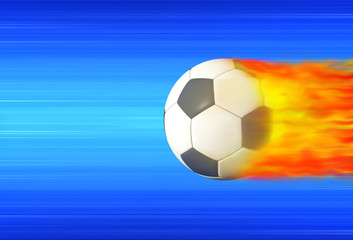 Fototapeta premium soccer ball