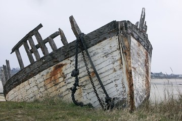 bateau échoué