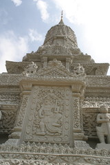pagoda at the royal palace, phnom penh