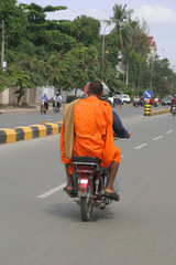 motorbike monk