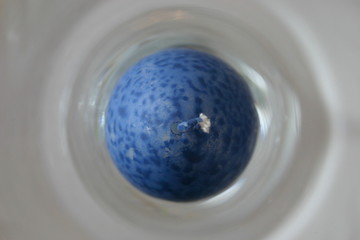 Naklejka premium candle in glass