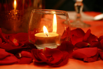 burning candle