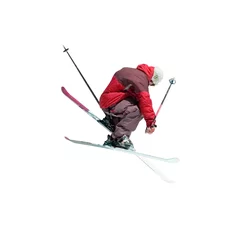Wandaufkleber jumping freestile skier © Vlad Turchenko